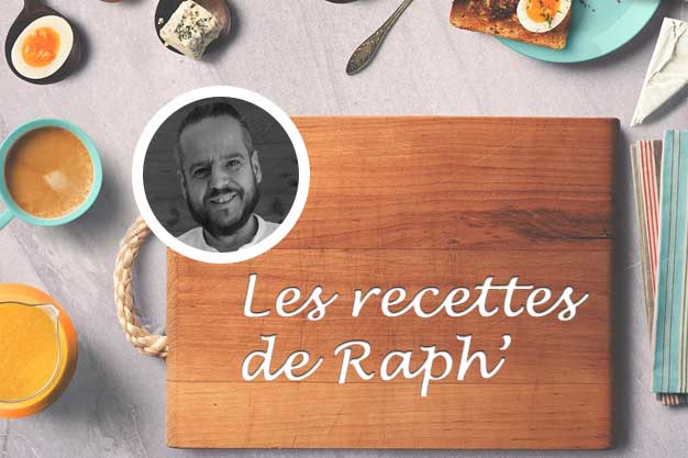 Les recettes de Raph' : TARTARE DE FRAISE AU JUS DE RHUBARBE (Dessert)